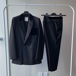 ❌SOLD❌Sandro Tuxe trousers w/ blazer sold separately. T34 black.